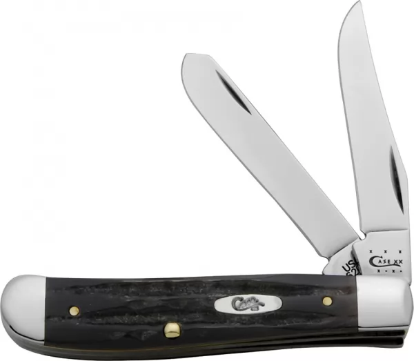 Case Cutlery Mini Trapper Buffalo Horn CA65016