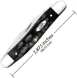 Case Cutlery Muskrat Buffalo Horn CA65032