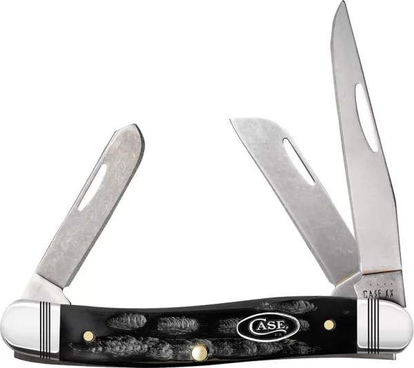 Case Stockman Jigged Buffalo Horn CA65091