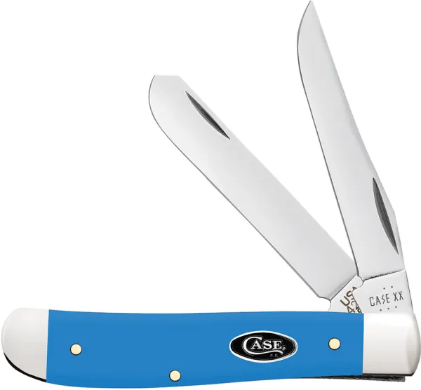Case Cutlery Mini Trapper Light Blue Synt CA68901