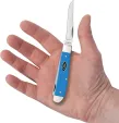 Case Cutlery Mini Trapper Light Blue Synt CA68901