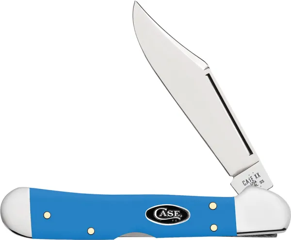 Case Cutlery Mini Copperlock Light Blue Syn CA68902