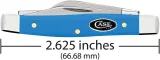 Case Cutlery Sm Stockman Light Blue Syn CA68904