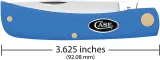 Case Cutlery Sod Buster Jr Light Blue Syn CA68905
