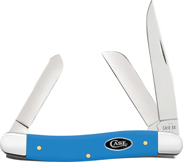 Case Cutlery Md Stockman Light Blue Syn CA68906