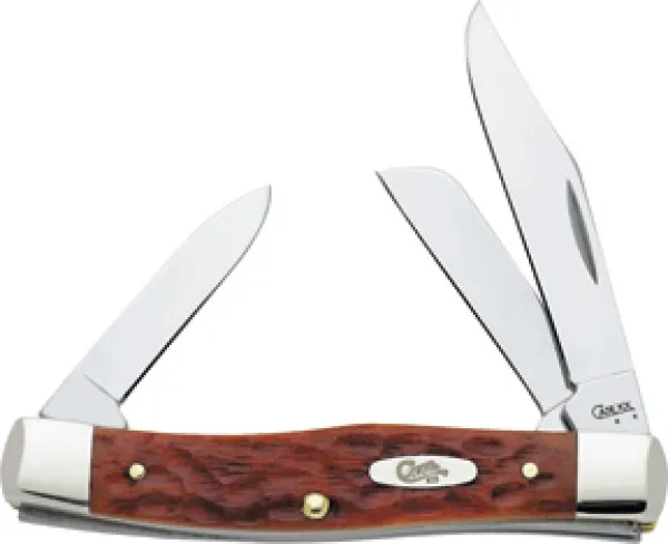 Case Medium Stockman Chestnut Bone Knives CA7008