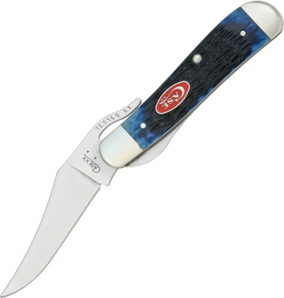 Case Cutlery RussLock Navy Blue Knives CA7057