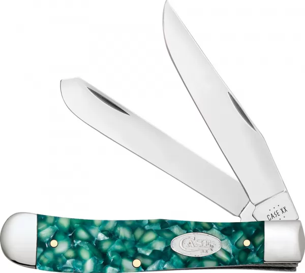 Case Trapper Sparxx Green Kirinite CA71380