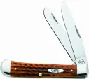 Case Trapper Harvest Orange Bone Knives CA7401