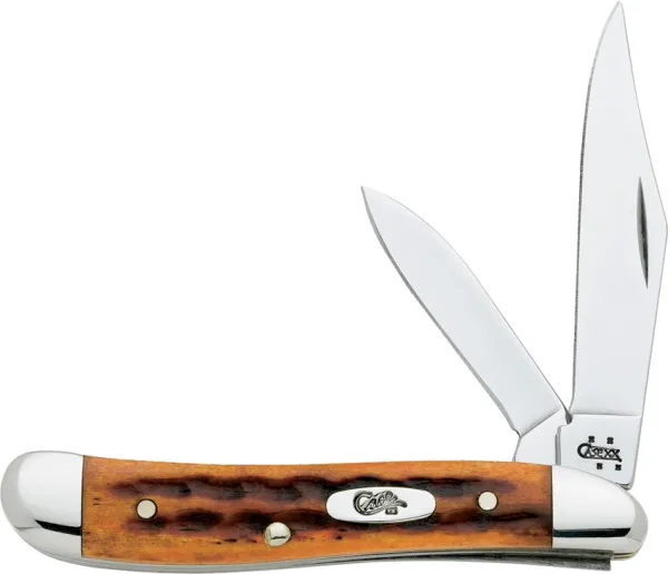 Case Cutlery Peanut Harvest Orange Knives CA7404