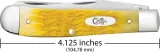 Case Cutlery Trapper Platts Yellow CA75310
