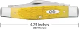 Case Cutlery Large Stockman Platts Yellow CA75311 Case Cutlery Large Stockman Platts Yellow CA75311