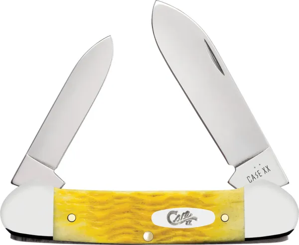Case Cutlery Canoe Platts Yellow CA75312 Case Cutlery Canoe Platts Yellow CA75312