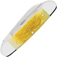 Case Cutlery Canoe Platts Yellow CA75312 Case Cutlery Canoe Platts Yellow CA75312