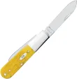 Case Cutlery Barlow Platts Jig Yellow CA75313 Case Cutlery Barlow Platts Jig Yellow CA75313