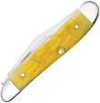 Case Cutlery Peanut Platts Jig Yellow CA75314 Case Cutlery Peanut Platts Jig Yellow CA75314