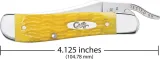 Case Cutlery Russlock Platts Yellow CA75315 Case Cutlery Russlock Platts Yellow CA75315