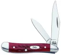 Case Cutlery Peanut Red Pocket Worn Knives CA781