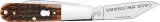 Case Cutlery Barlow Case Bros Brn Bone CA79413