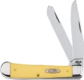 Case Cutlery Trapper Yellow Stainless - CA80161