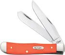 Case Cutlery Trapper Orange Synthetic - CA80500