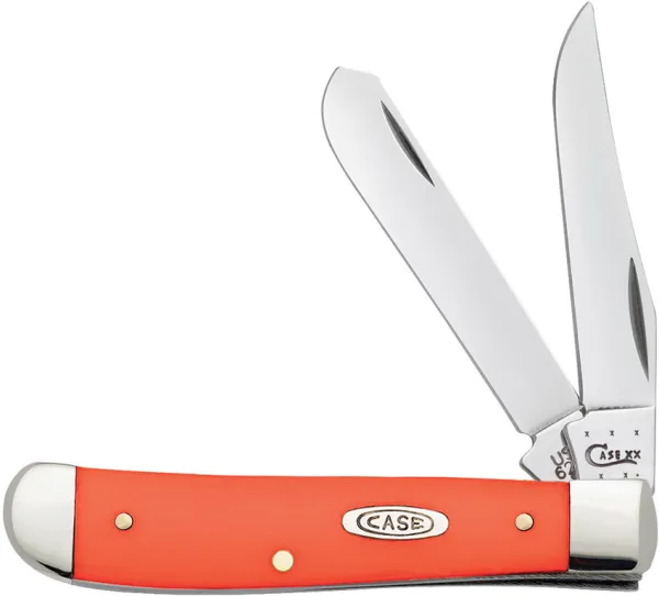 Case Cutlery Mini Trapper Orange Synthetic CA80505