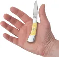 Case Cutlery Lockback Yellow Synthetic CA81089
