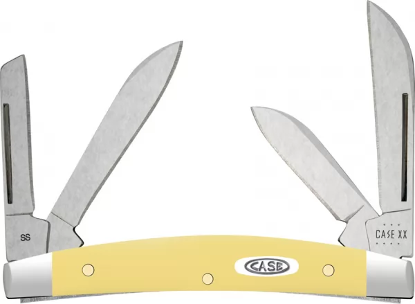 Case Cutlery Small Congress Yellow Syn CA81098