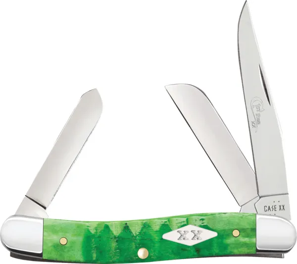 Case Cutlery Md Stockman Grn Gator 1st Pro CA81442