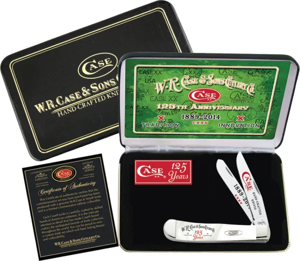 Case Cutlery Trapper 125th Anniversary CA9254125WP
