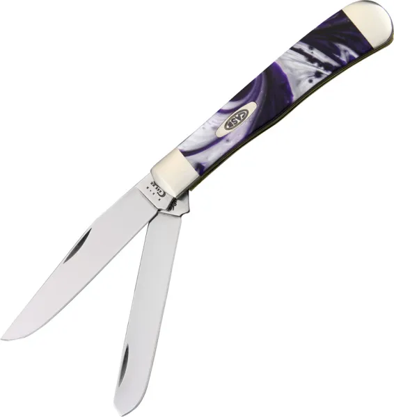Case Cutlery Trapper Purple Passion Knives CA9254PP