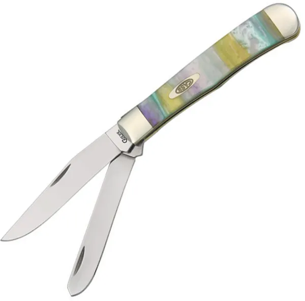Case Cutlery Trapper Rainbow Corelon Knives CA9254RB