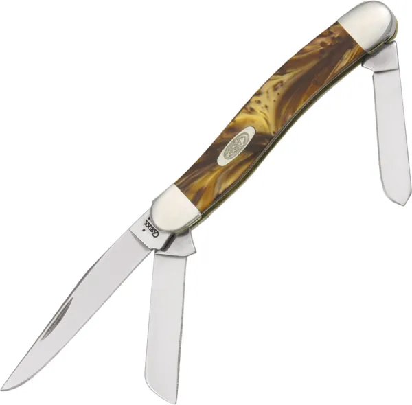 Case Cutlery Stockman Butter Rum Knives CA9318BR