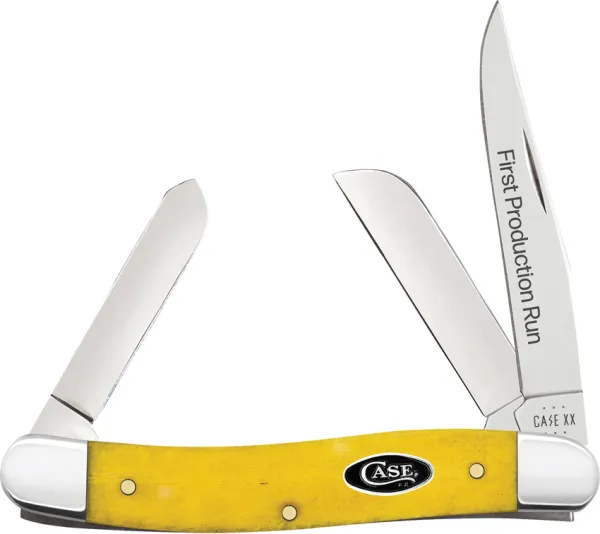 Case First Production Run Yellow Bo CA94202