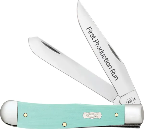 Case Cutlery Trapper Seafoam 1st PR CA95810