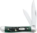 Case Peanut Bermuda Green Knives CA9726