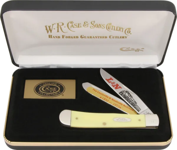 Case Cutlery L&N Railroad Commemorative Set Knives CALNY