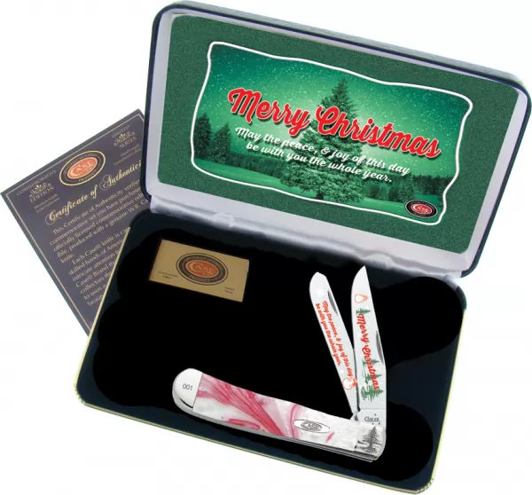 Case Cutlery Merry Christmas Trapper CAMCPM