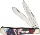Case Cutlery Trapper Star Spangled Banner - CAS9254STAR