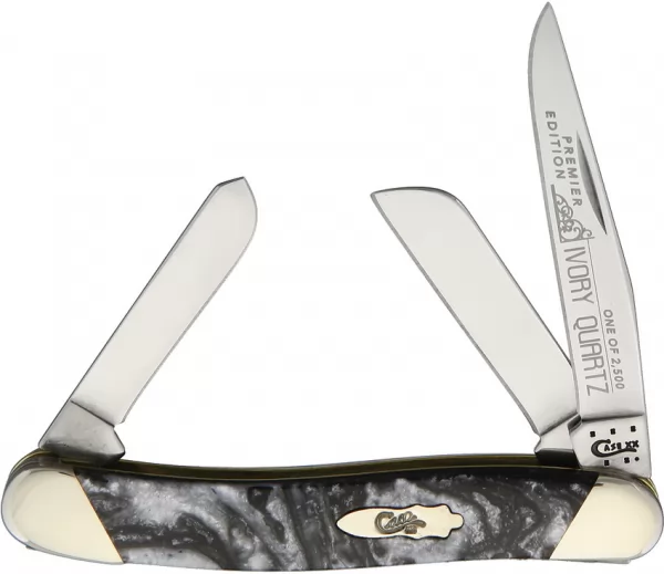 Case Cutlery Medium Stockman Ivory Quartz CAS9318IQ