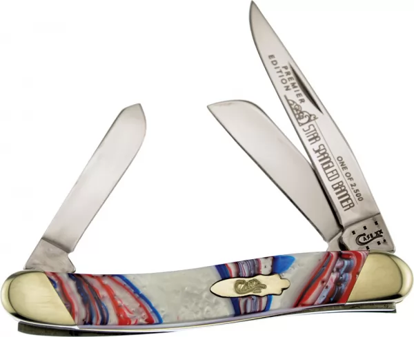 Case Cutlery Medium Stockman Star Spangled CAS9318STAR
