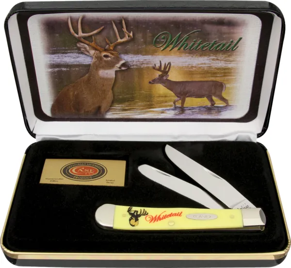 Case Cutlery Whitetail Deer Trapper Knives CAWTD