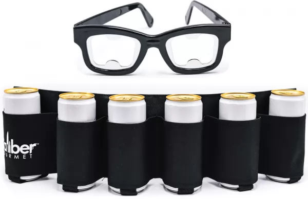 Caliber Gourmet Glasses Bottle OpenerBeer Belt CBG1052