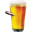 Caliber Gourmet Bullet Pint Glass CBGLMSPINTG