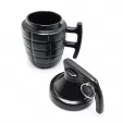 Caliber Gourmet Grenade Mug With Lid CBGM1069