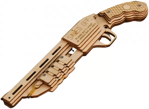 Caliber Gourmet Shotgun Wood Puzzle CBGPZ05SG
