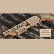Caliber Gourmet Shotgun Wood Puzzle CBGPZ05SG