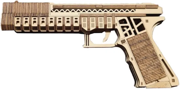 Caliber Gourmet Glock Wood Puzzle CBGPZ07GLK Caliber Gourmet Glock Wood Puzzle CBGPZ07GLK