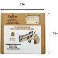 Caliber Gourmet Derringer Wood Puzzle CBGPZ09