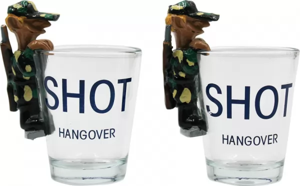 Caliber Gourmet Hangover Shot Glass Set CBGSG1058